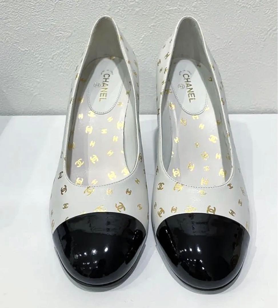 初売りセール！CHANEL シャネル レタリングパンプス 2024ss