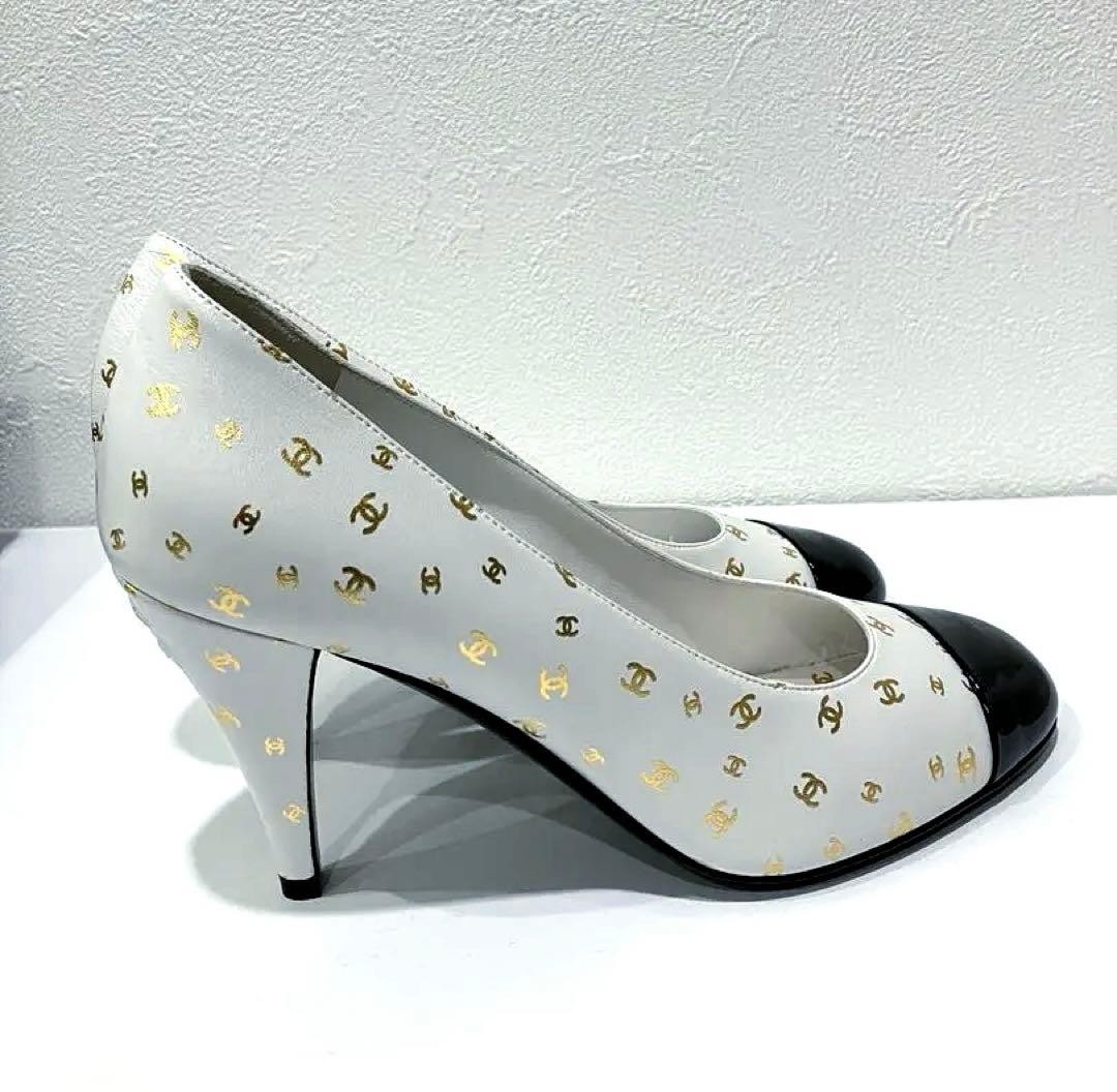 初売りセール！CHANEL シャネル レタリングパンプス 2024ss