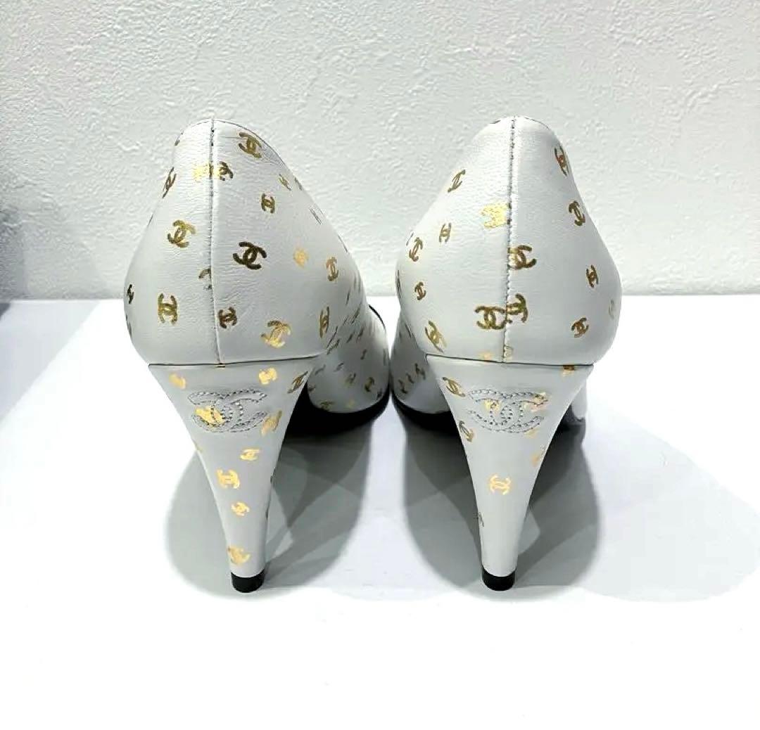 初売りセール！CHANEL シャネル レタリングパンプス 2024ss