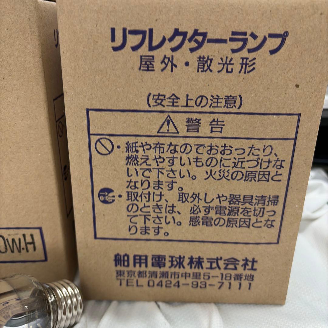 屋外・散光形　Hakuyo リフレクターランプ RF110V200W 4箱