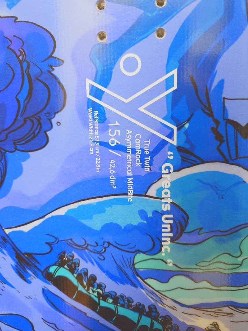 YES Greats Uninc. 156cm スノーボード