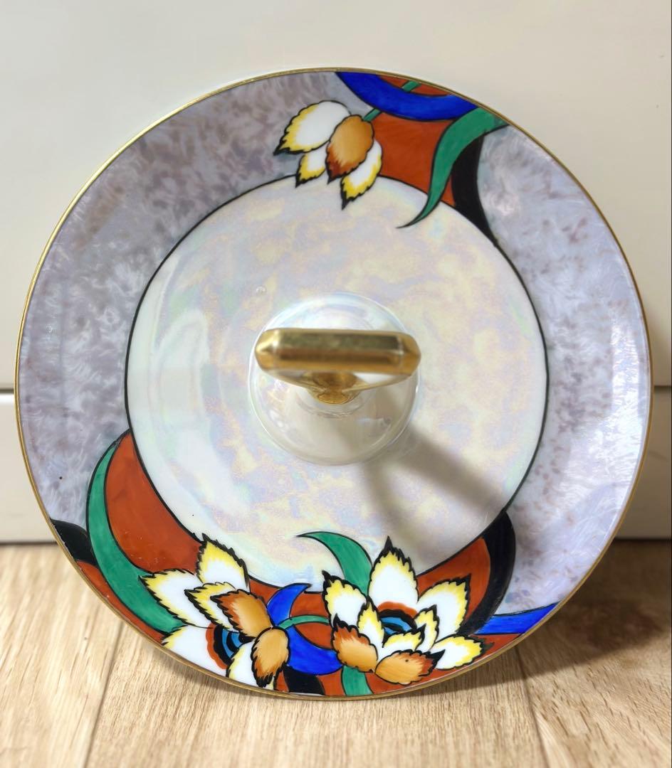 希少 オールドノリタケ スナック　プレート サービング　マルキ印