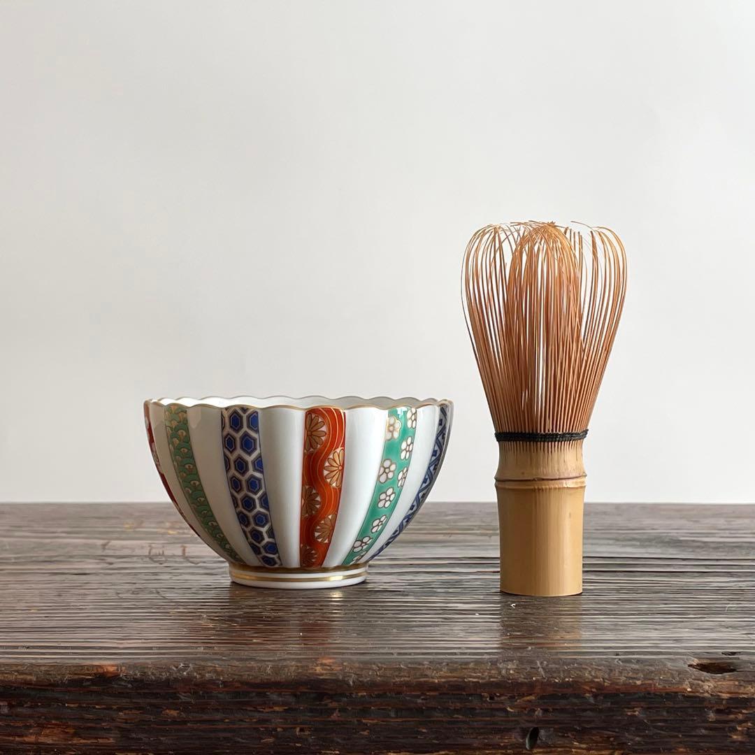 香蘭社 三色地紋 小鉢揃い 五客 金彩 有田焼