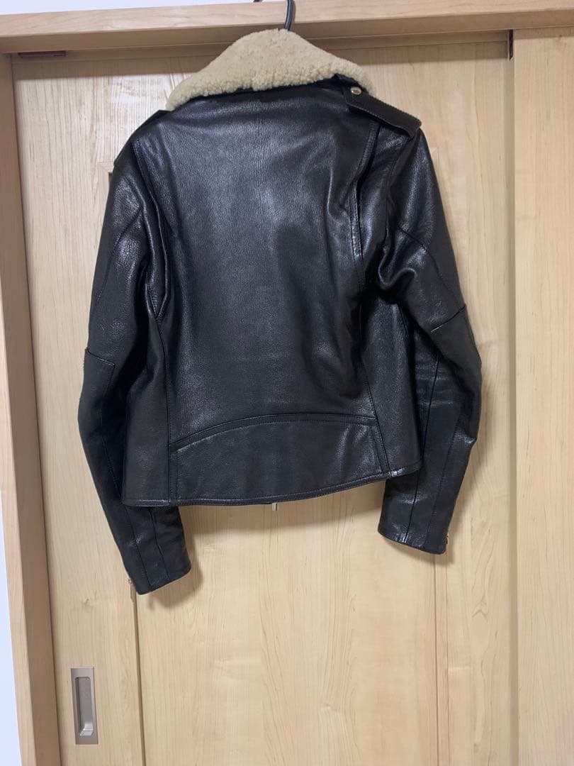 BALENCIAGA ブラックライダースジャケット