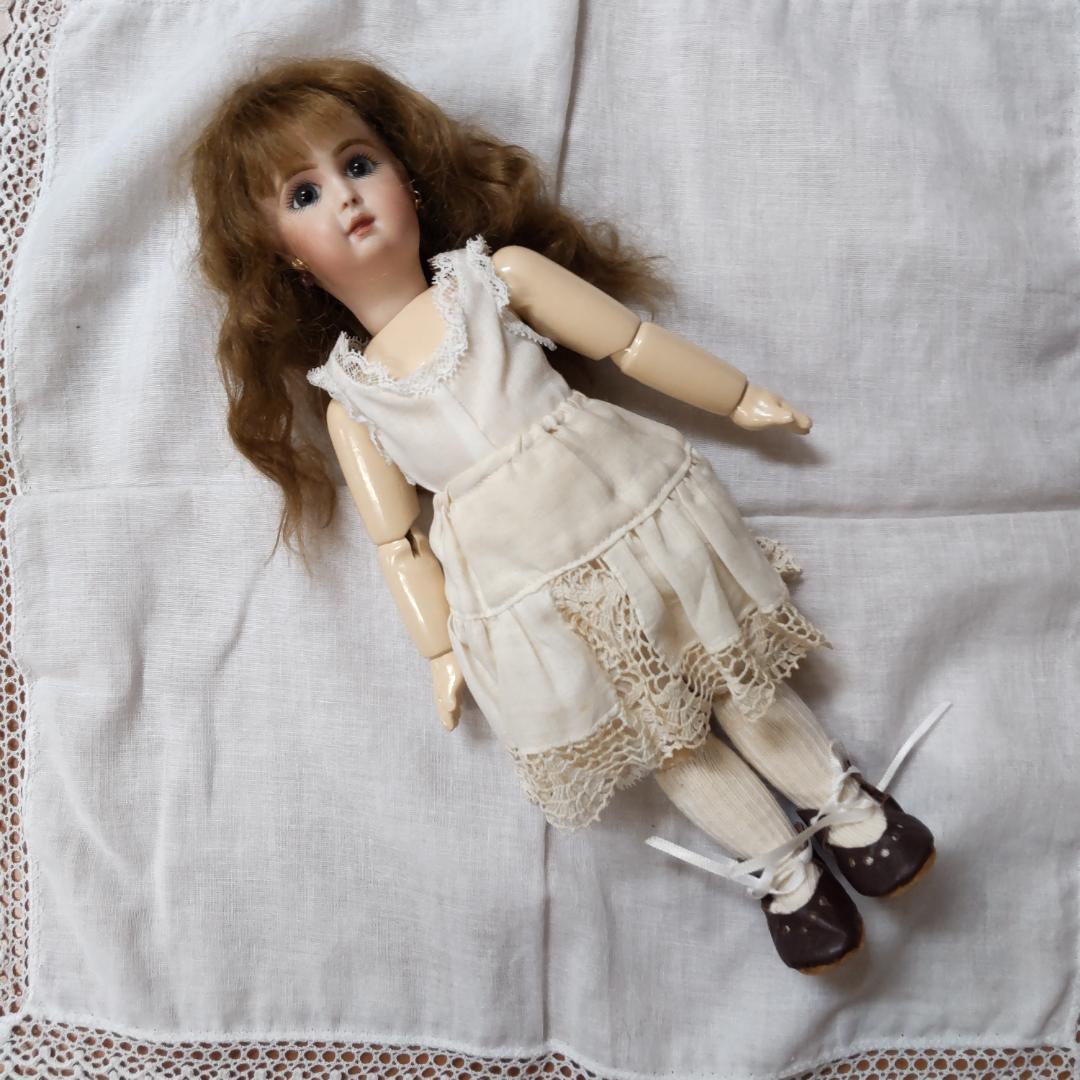 teteJumeauArielle　アンティークドール リプロ　人形　ジュモー