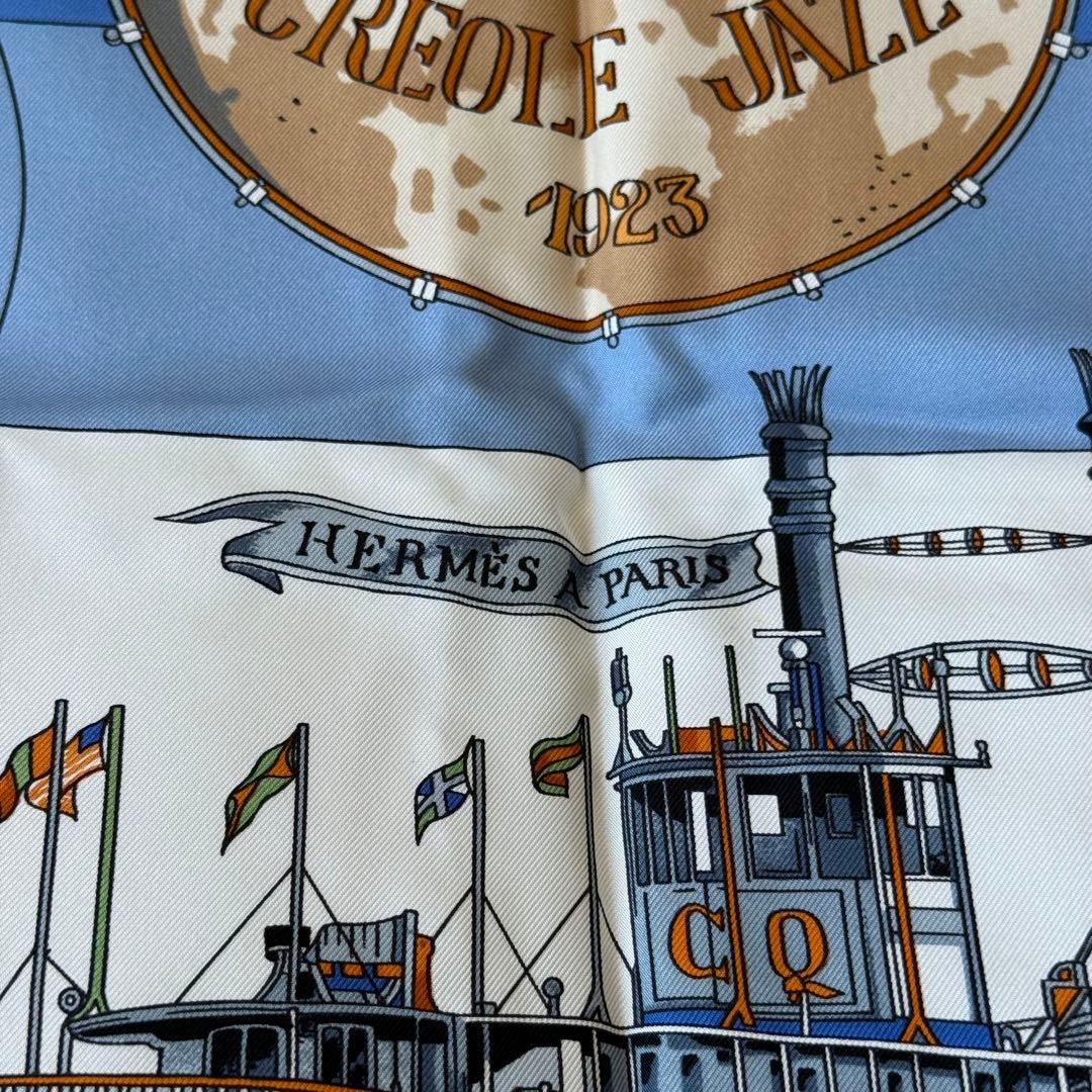 エルメス カレ 90 スカーフ ニューオリンズ クレオール ジャズ 1923