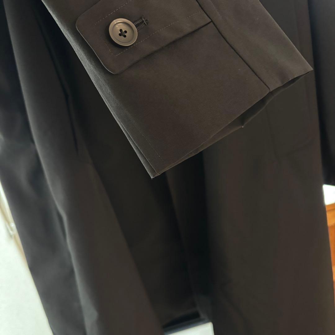 UNITED ARROWSウェザークロス ラグランスリーブ バルカラーコート