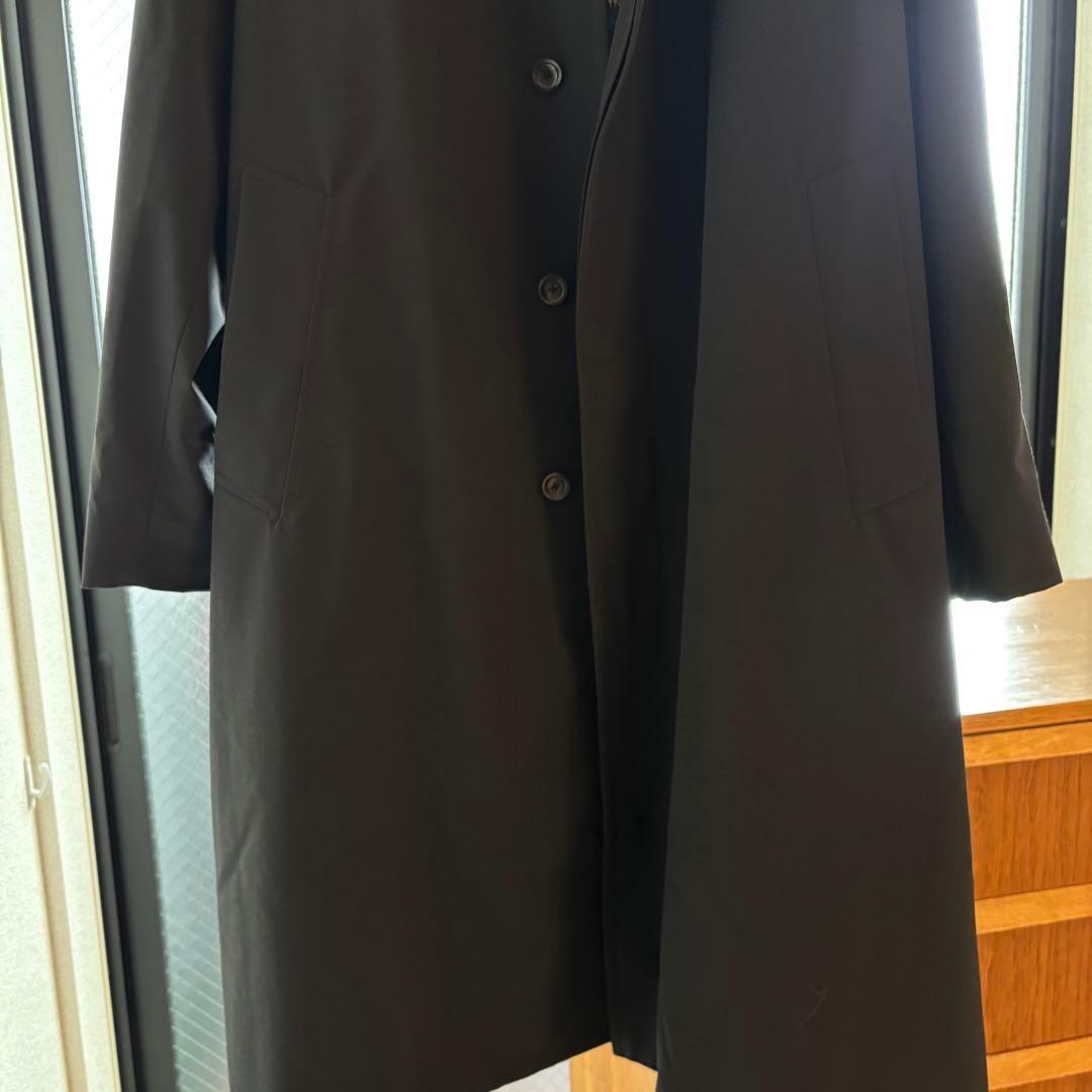 UNITED ARROWSウェザークロス ラグランスリーブ バルカラーコート