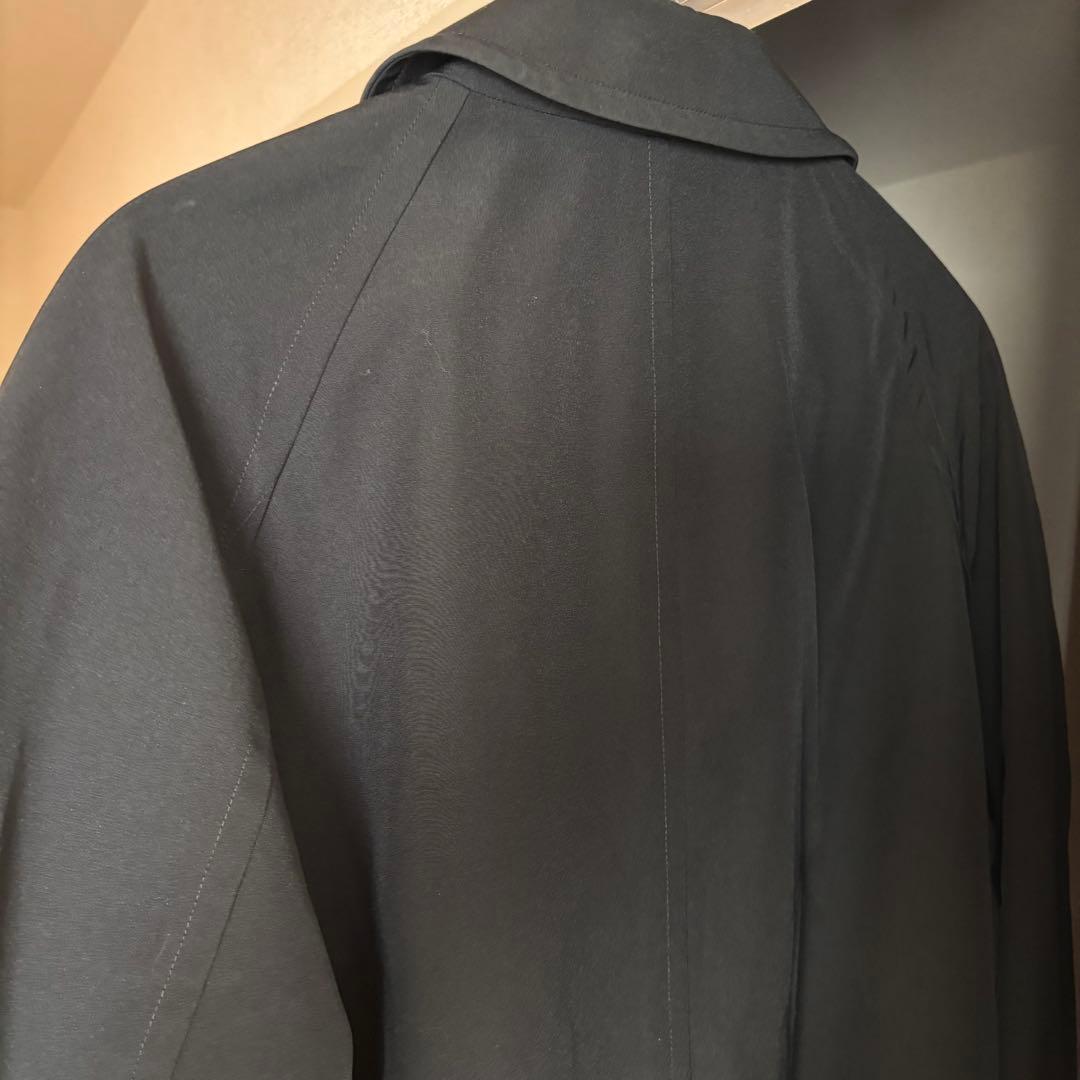 UNITED ARROWSウェザークロス ラグランスリーブ バルカラーコート