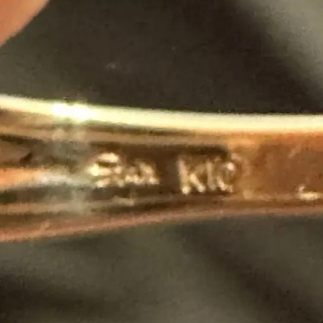 キラキラ綺麗！ スタージュエリー K10 ダイヤモンドリング 11号