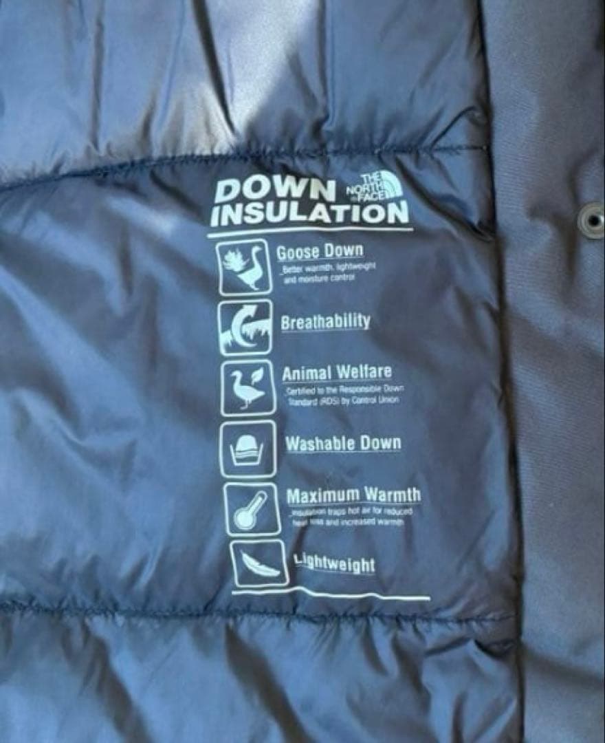 マクマード　ダウン　ノースフェイス　ブラック　M