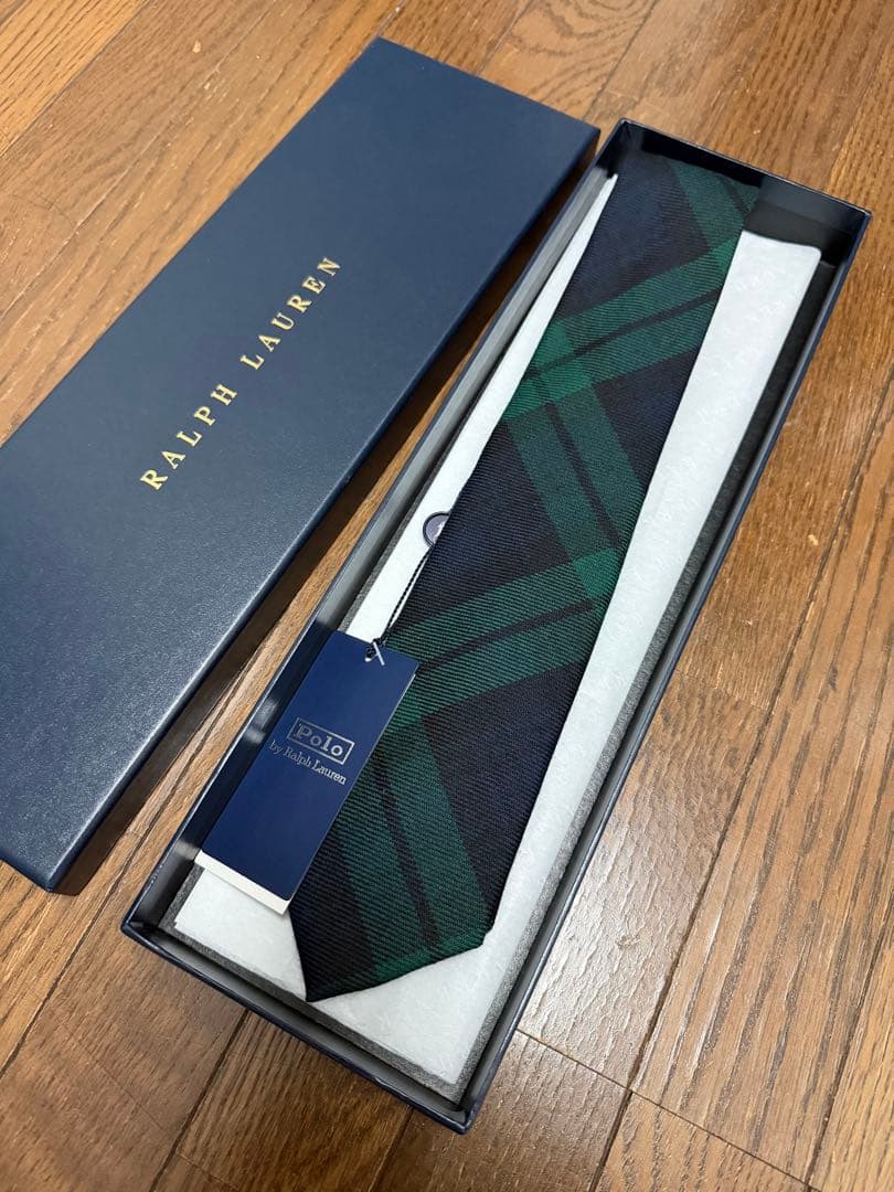 Polo by Ralph Lauren ブラックウォッチ　ネクタイ