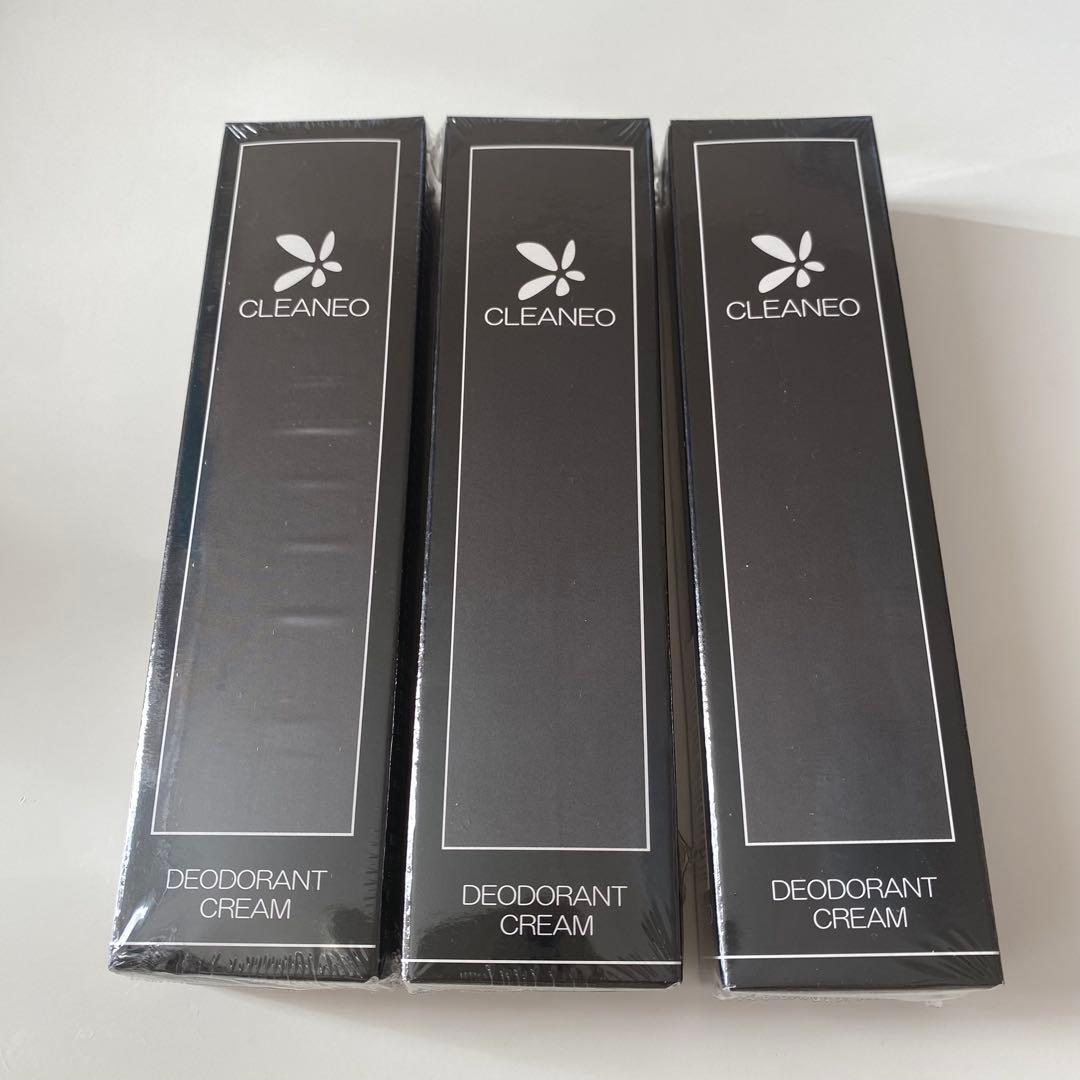 CLEANTEO デオドラントクリーム 3個セット