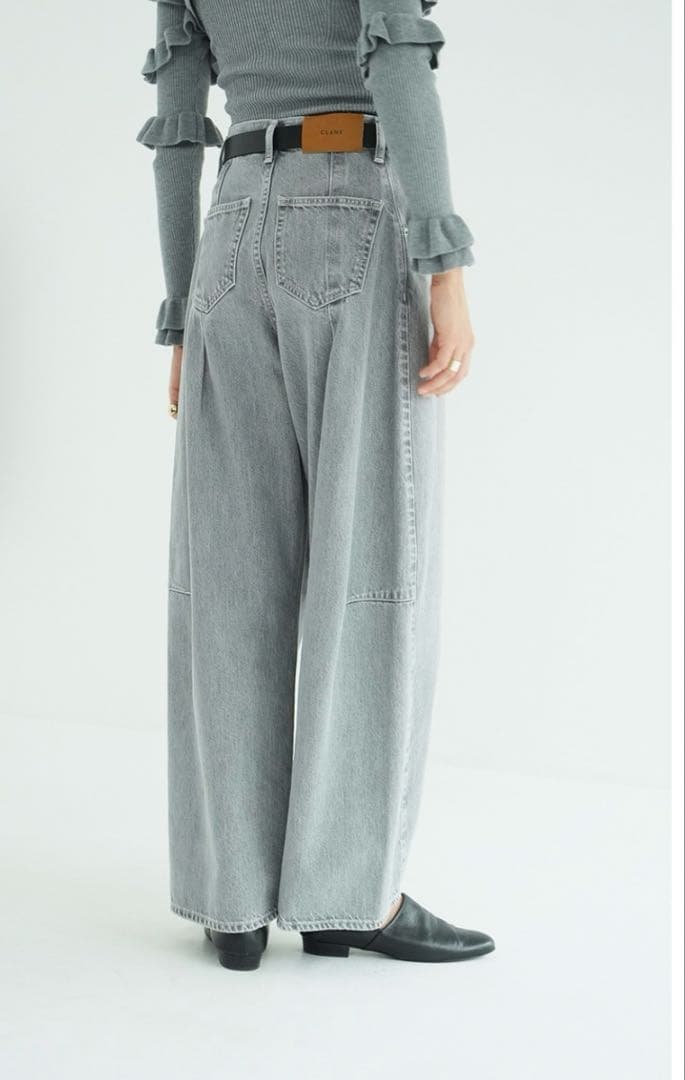 COCOON BULKY DENIM PANTS 2026新作　新品未使用