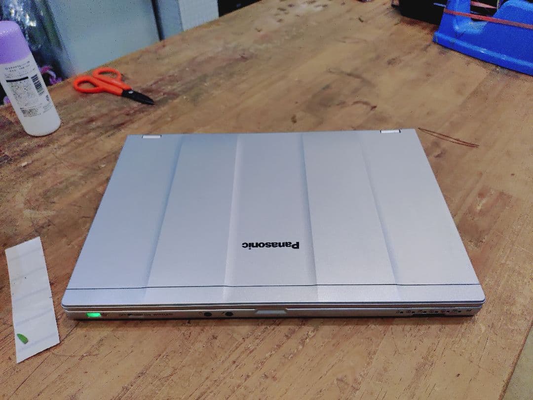 Panasonic ノートPC シルバー ACアダプター付き