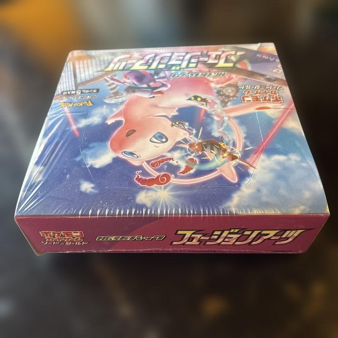 ポケモンカードゲーム フュージョンアーツ　 シュリンク付き新品未開封　1BOX