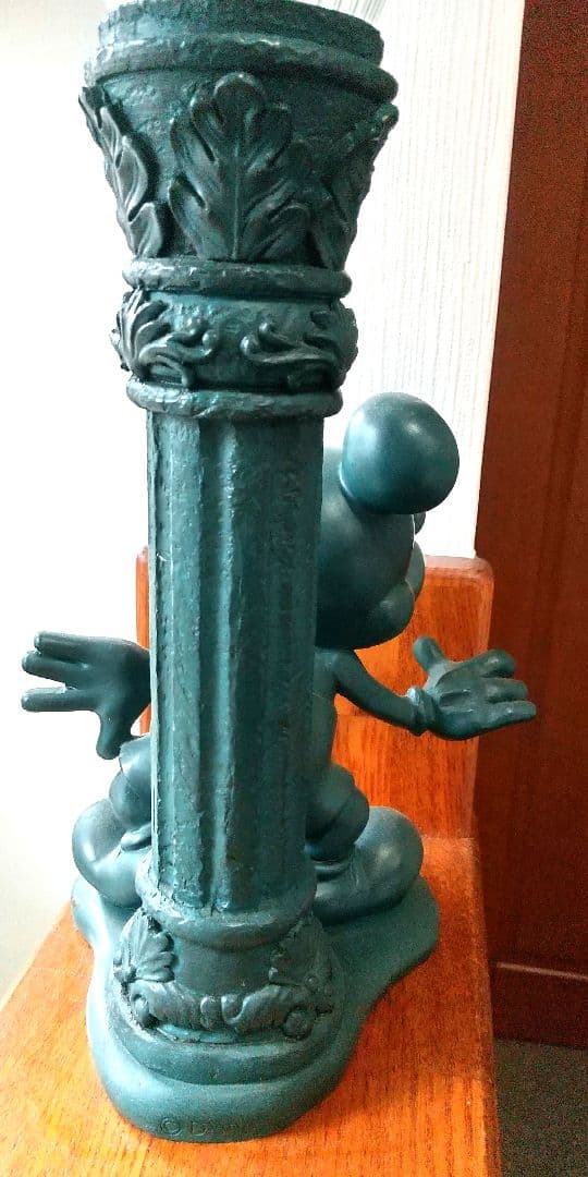 ミッキーマウス 置物 スタンドランプ ガーデニング