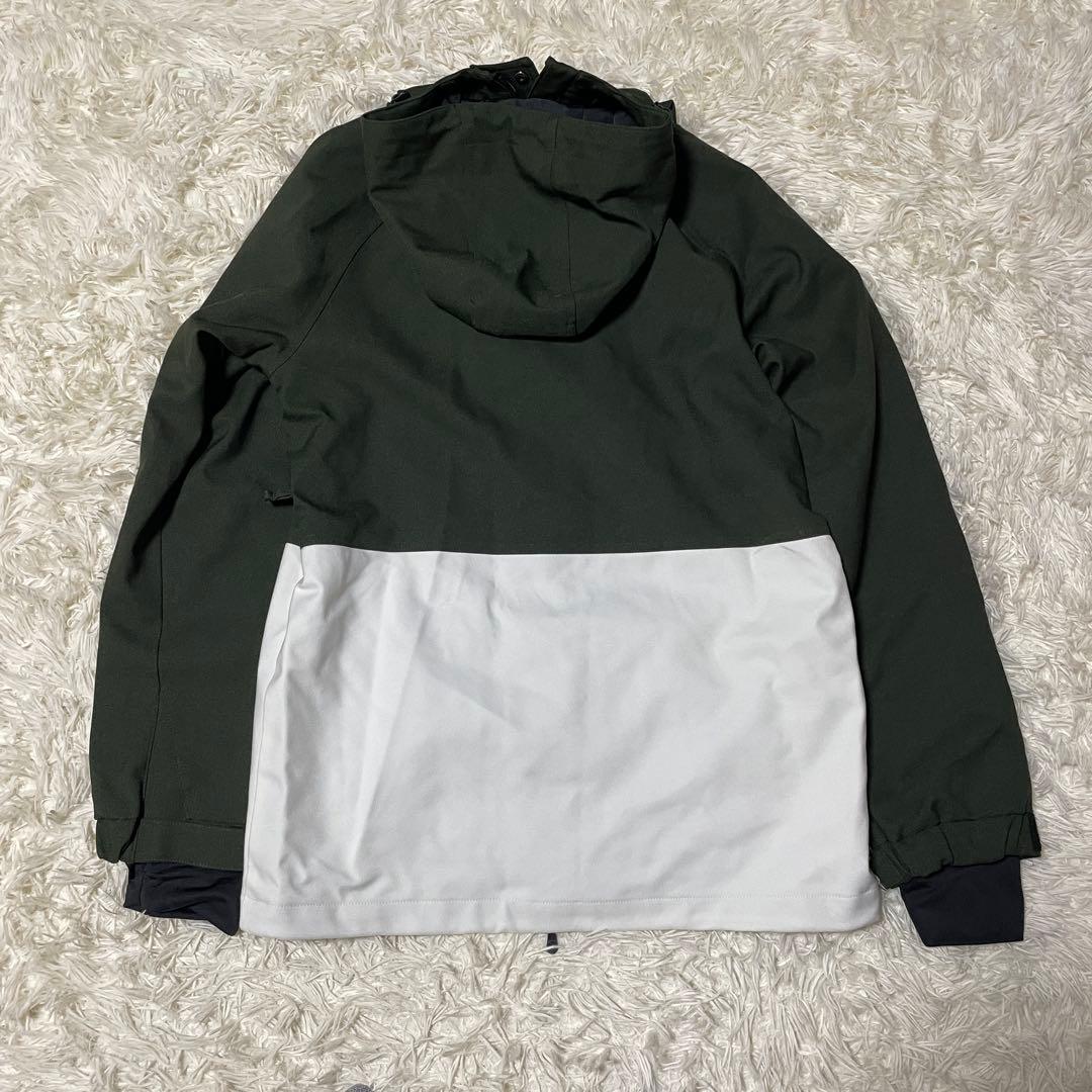 【りす】スノボウェア 上下セット カーキ ブラウン スノーボード