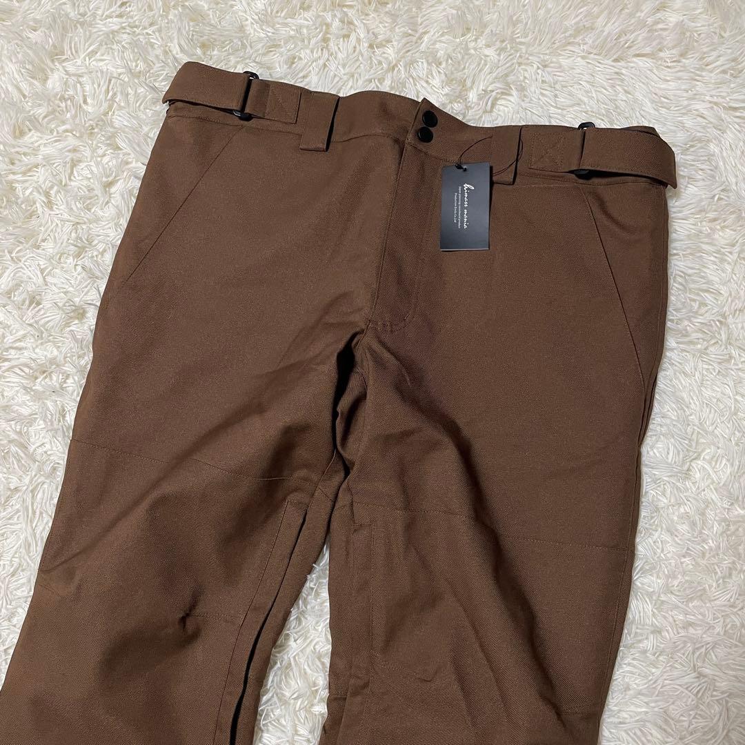 【りす】スノボウェア 上下セット カーキ ブラウン スノーボード