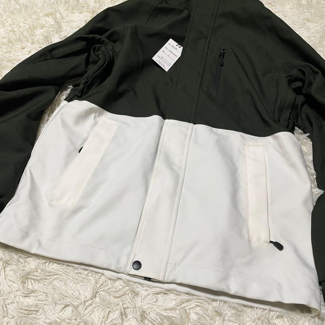 【りす】スノボウェア 上下セット カーキ ブラウン スノーボード