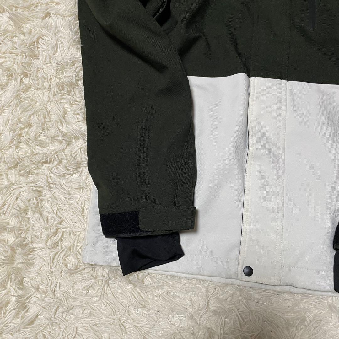 【りす】スノボウェア 上下セット カーキ ブラウン スノーボード