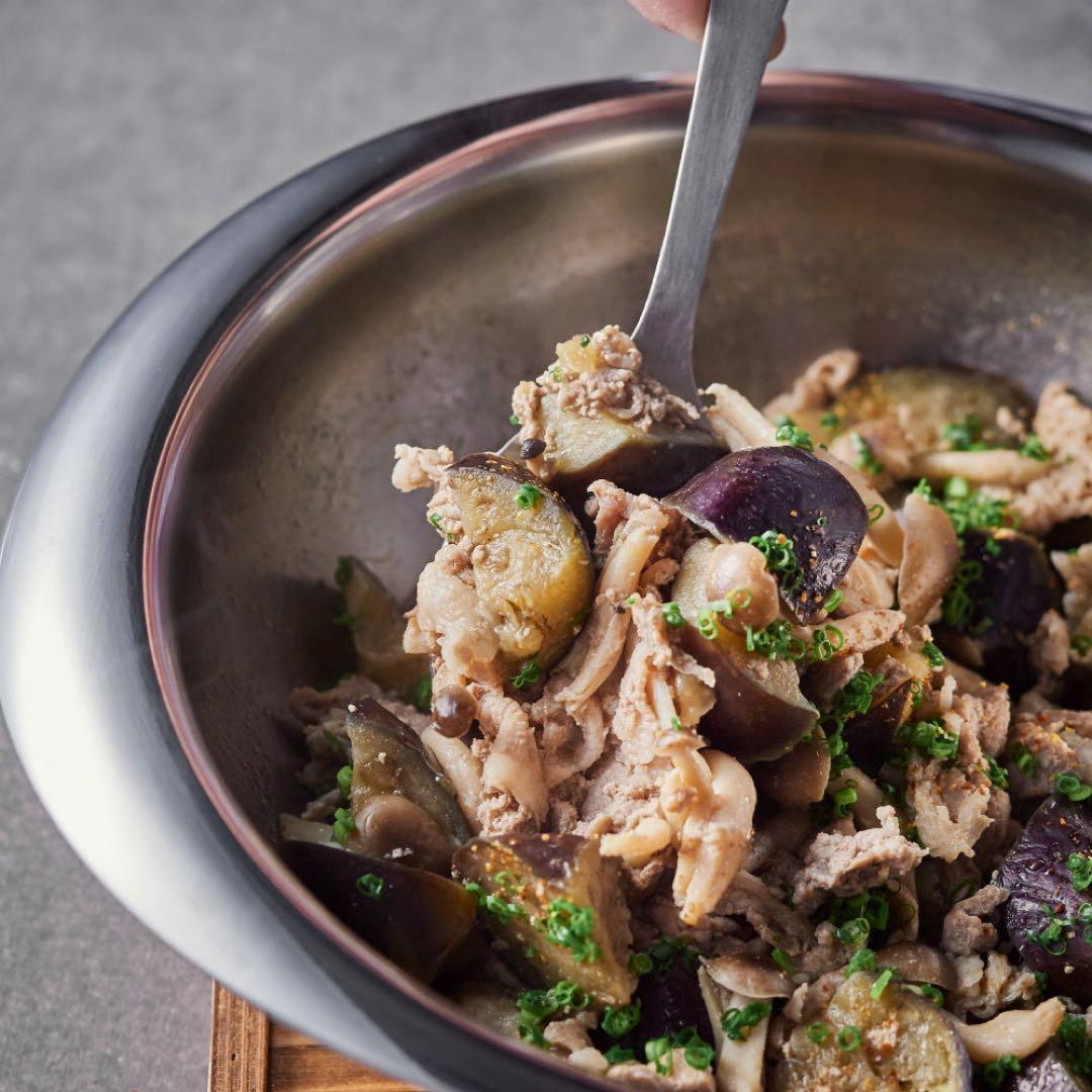 マイヤーMEYER ステンレススチール 両手鍋 ガラス蓋付きNEWパン22cm