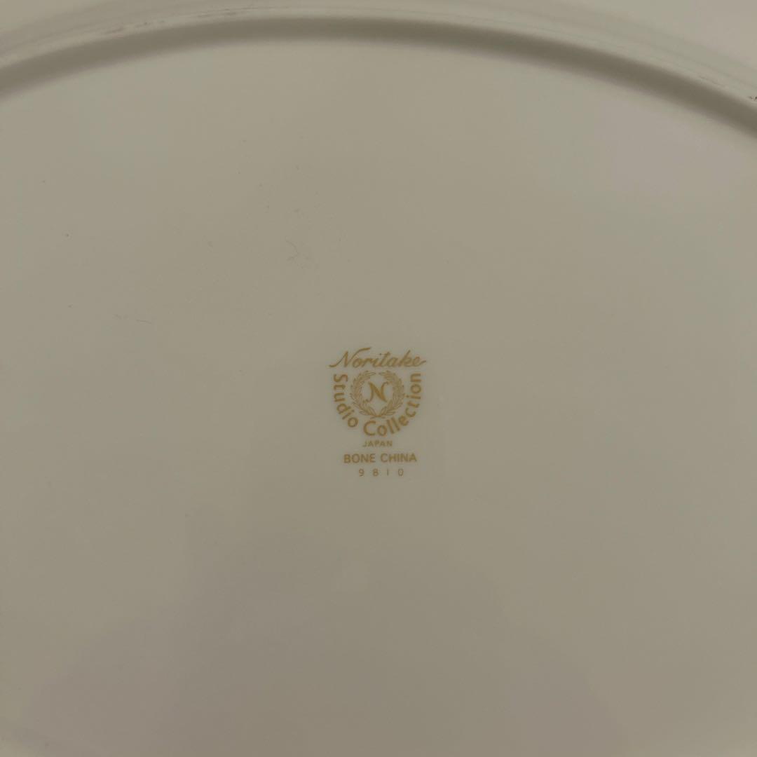 新品8 枚　ノリタケstudio collection オーバル大皿9810