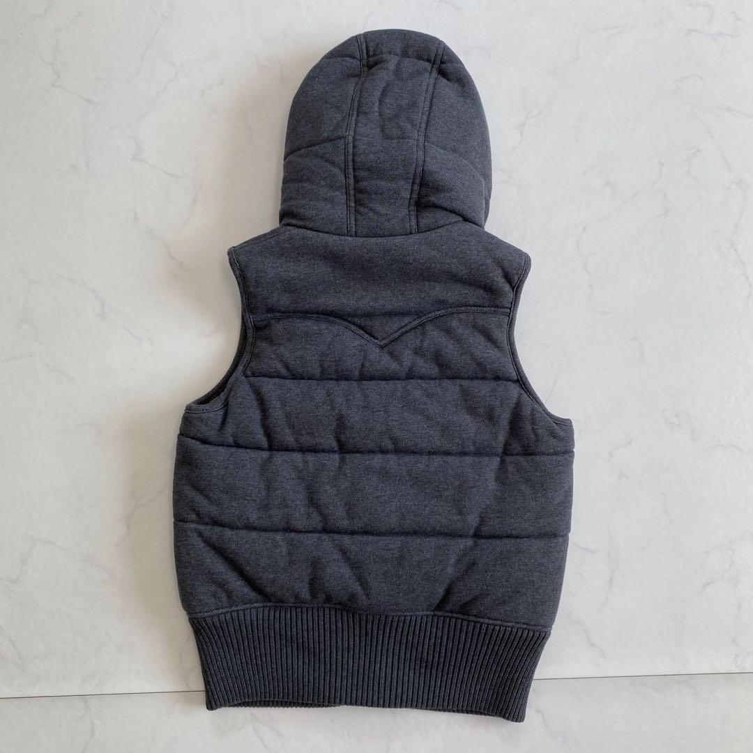 新品タグ付き★BURBERRY ダウンベスト フード ノバチェック ロゴ刺繡38