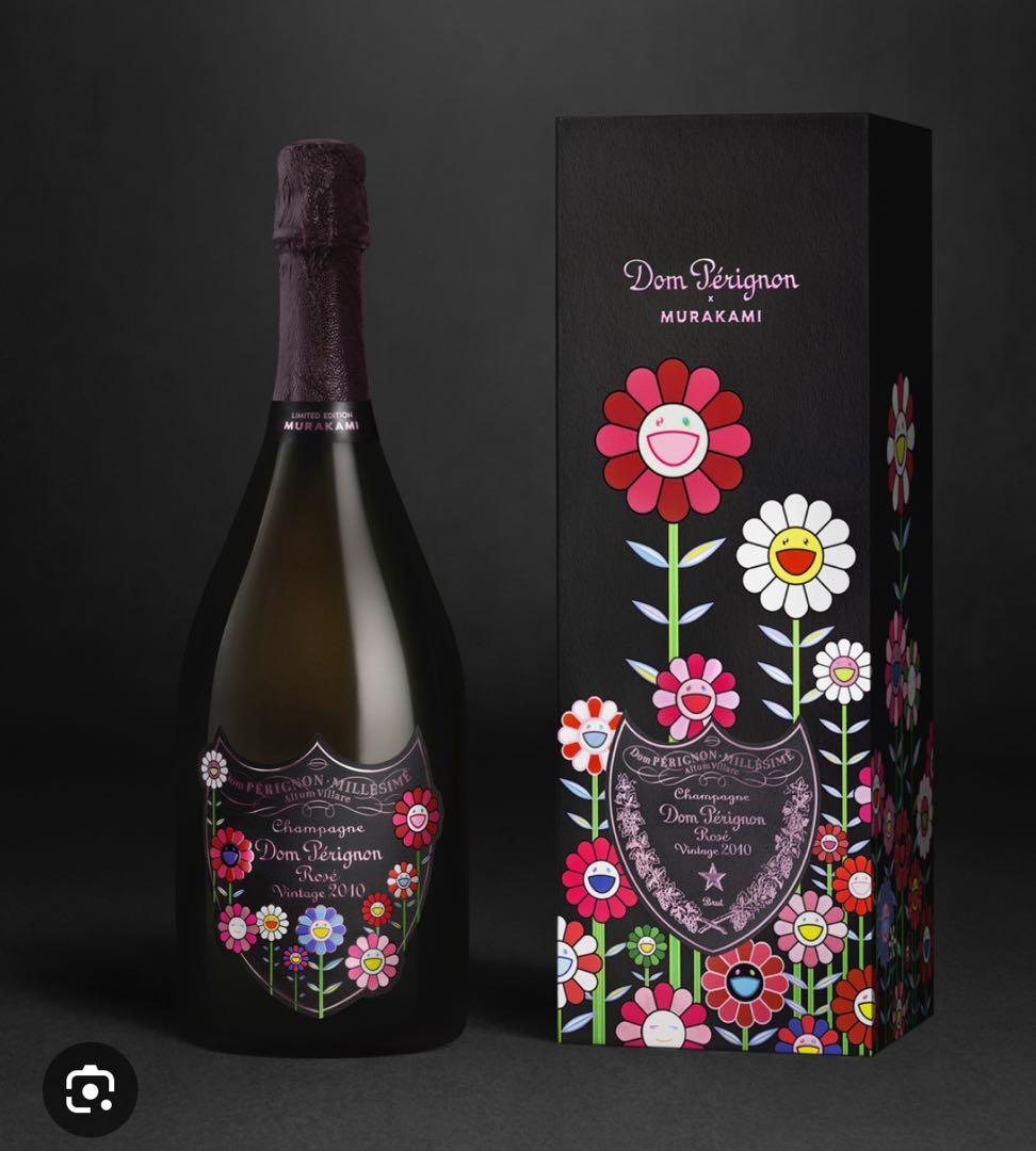 Dom Pérignon Vintage 2010 花柄デザイン