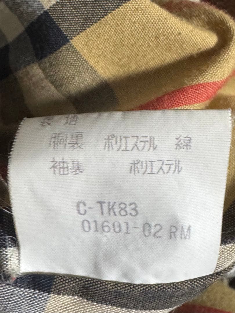 バーバリー　トレンチコート　ライナー付　ノバチェック　カーキ　オリーブ