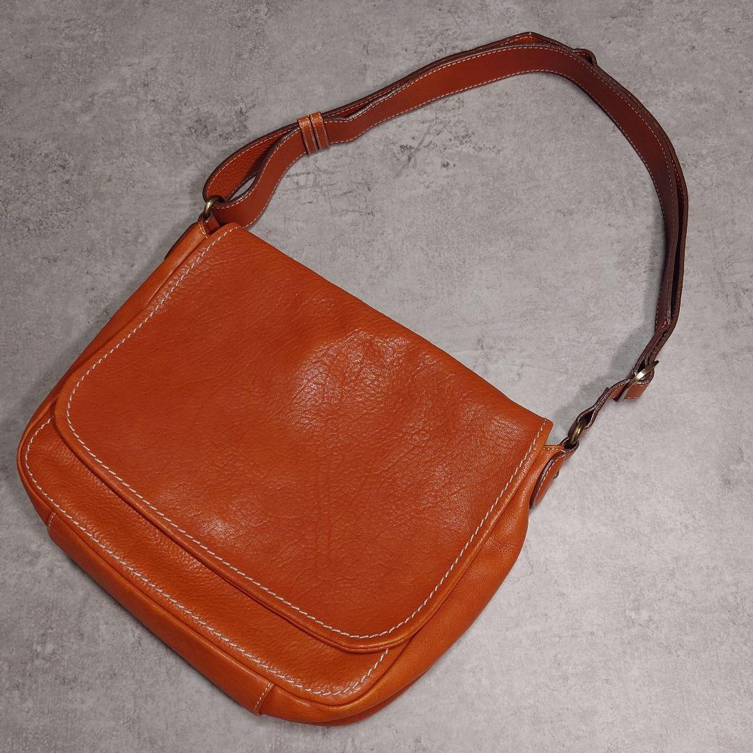 土屋鞄 トーンオイルヌメ メッセンジャーバッグ