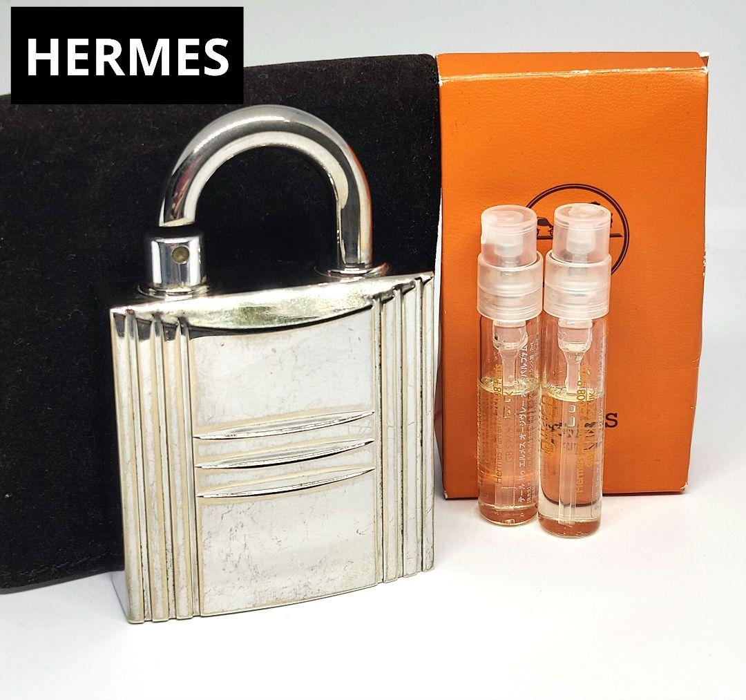 HERMES エルメス カデナ 香水 Perfume シルバー Hロゴ