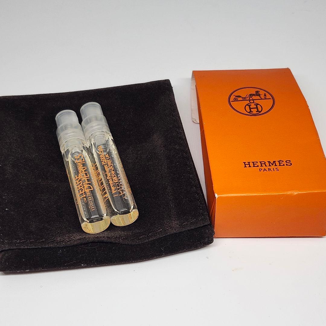 HERMES エルメス カデナ 香水 Perfume シルバー Hロゴ