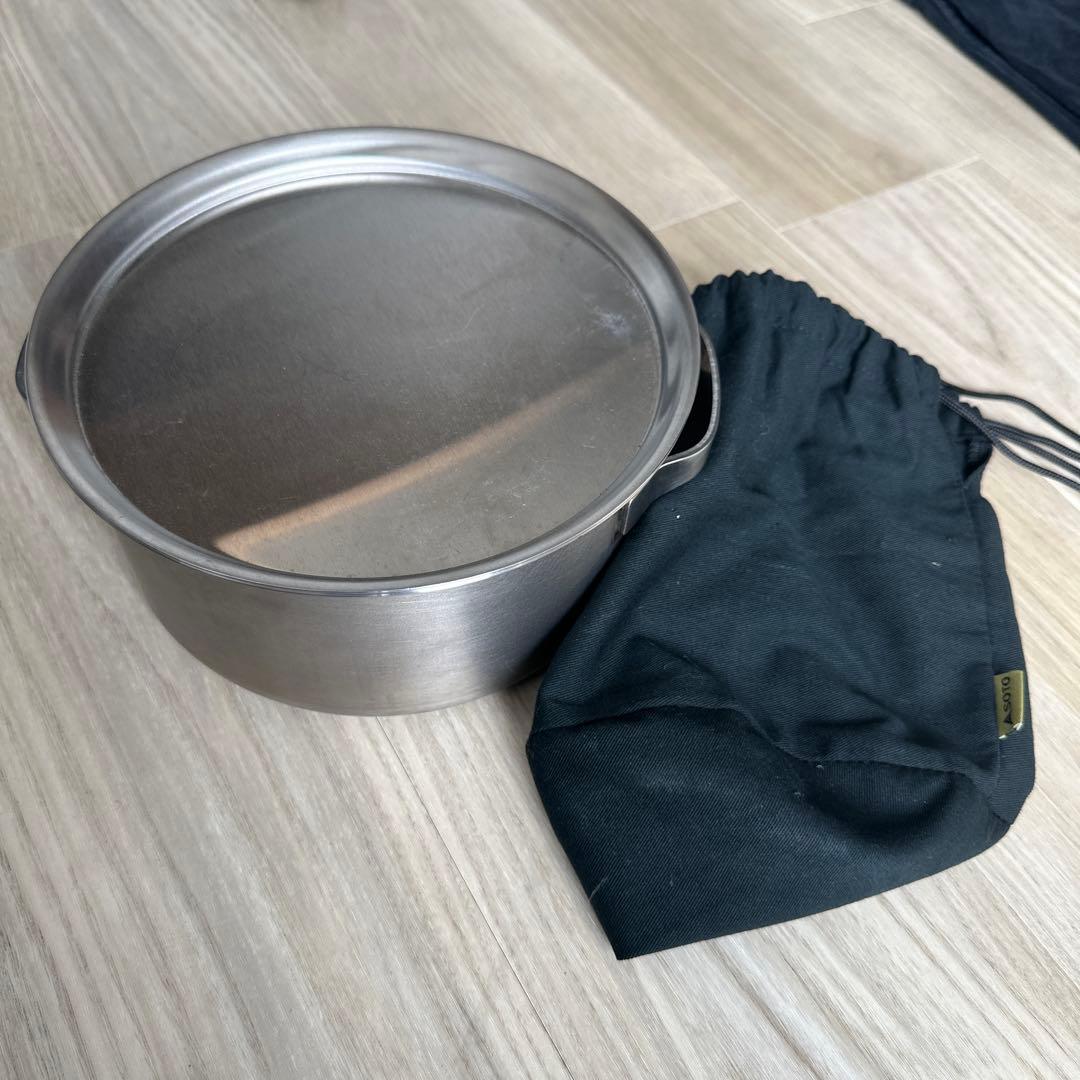 SOTO ソト　ステンレスヘビーポットGORA　ST-950