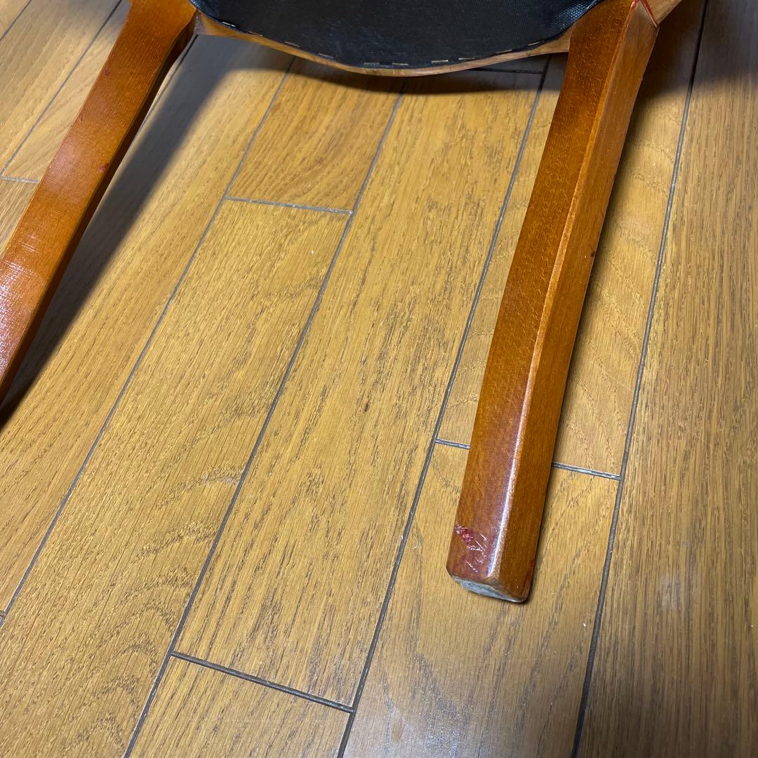 クラシック赤ダイニングチェア