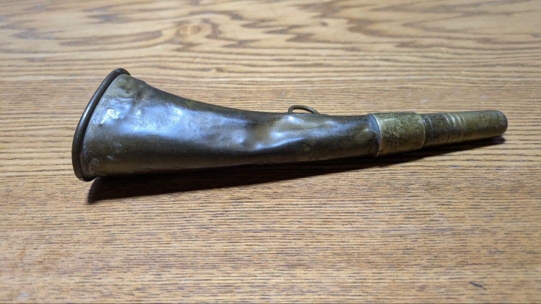 当時物　レトロ　豆腐屋　根本　ラッパ