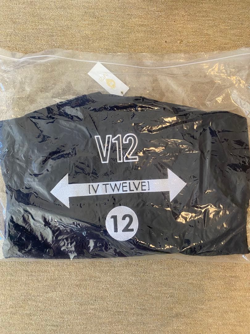 [V TWELVE] TEC FLEECE JKT M ブラック