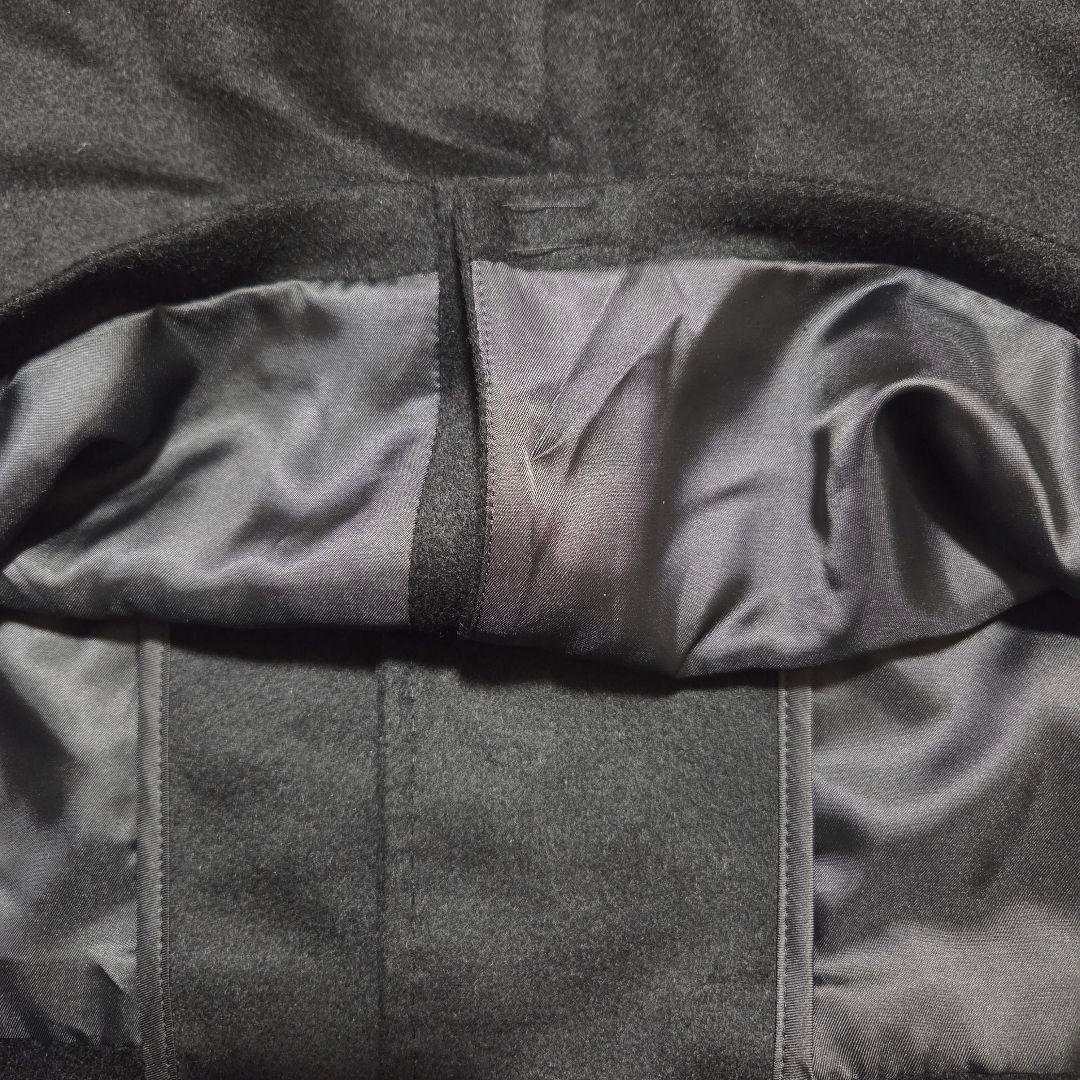 新品タグ付き カシミヤ100％ ロングコート 98A6 ブラック ビラノイア