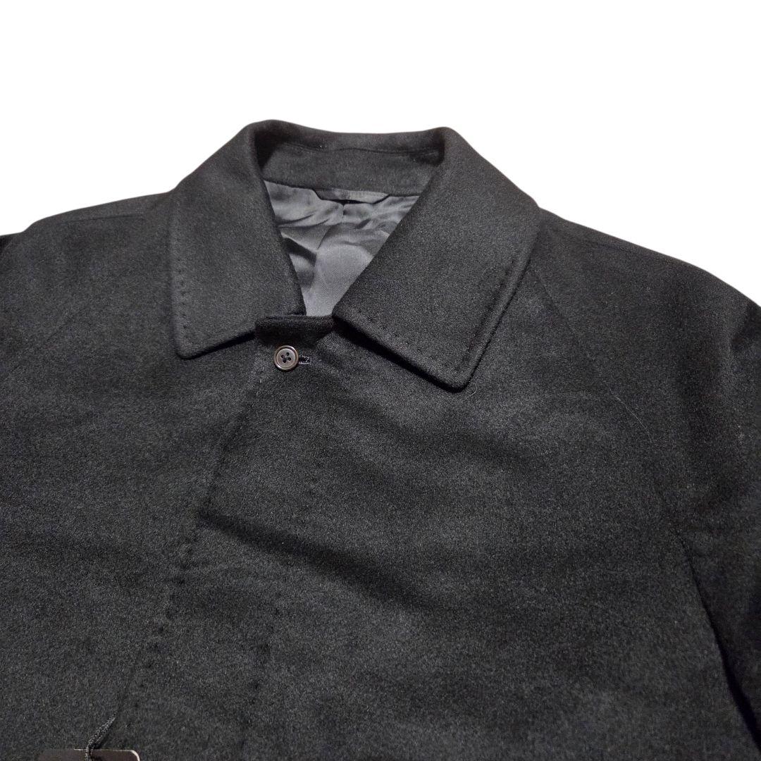 新品タグ付き カシミヤ100％ ロングコート 98A6 ブラック ビラノイア