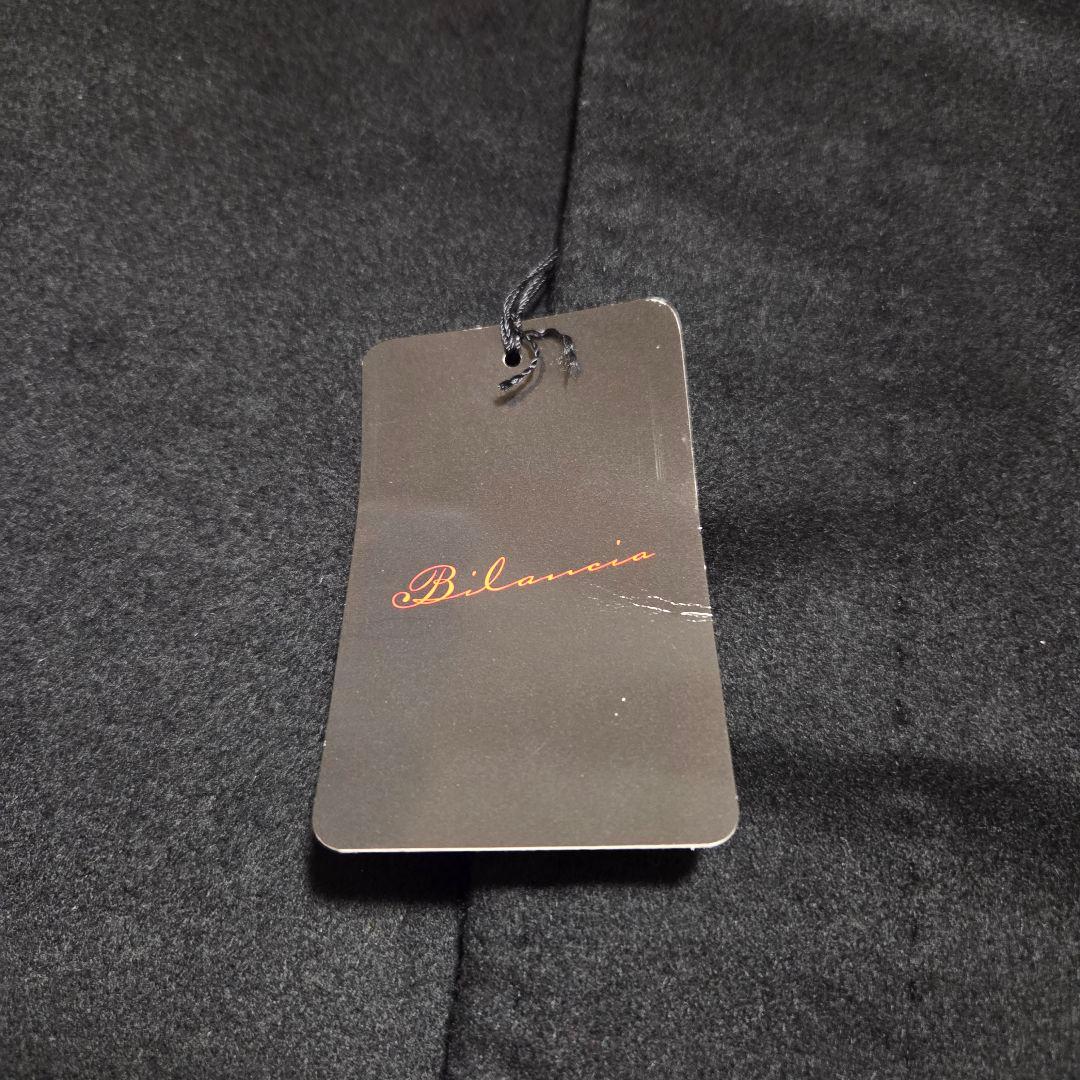 新品タグ付き カシミヤ100％ ロングコート 98A6 ブラック ビラノイア