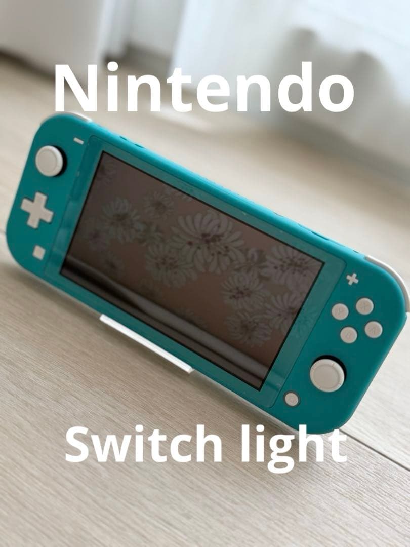 任天堂Nintendo 【美品】Switch Lite ターコイズ 本体 充電器