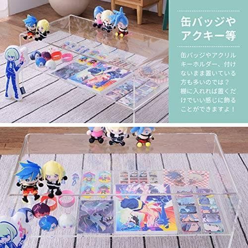 清潔感あるアクリルデザインテーブル