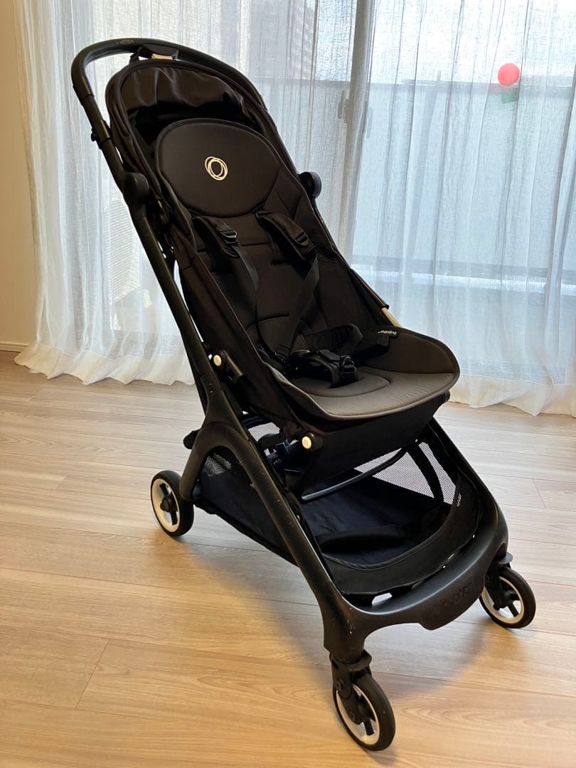 バガブーバタフライ bagaboo ミッドナイトブラック バンパー付 ベビーカー