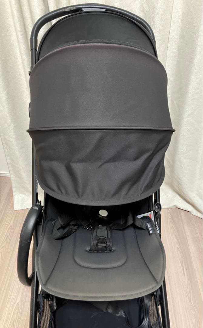バガブーバタフライ bagaboo ミッドナイトブラック バンパー付 ベビーカー
