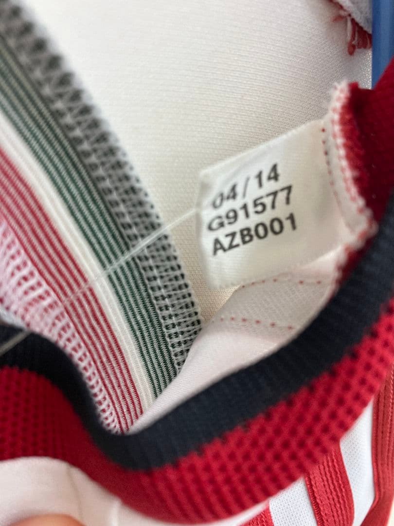 14-15 ACミラン　本田圭佑　アディダスオフィシャル　選手支給ユニフォーム