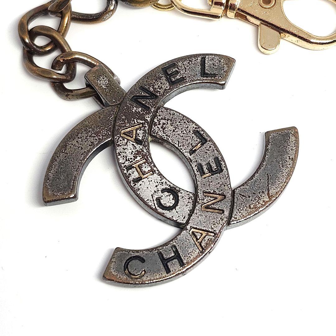 CHANEL シャネル バッグ チャーム ココマーク 98P チェーン メンズ