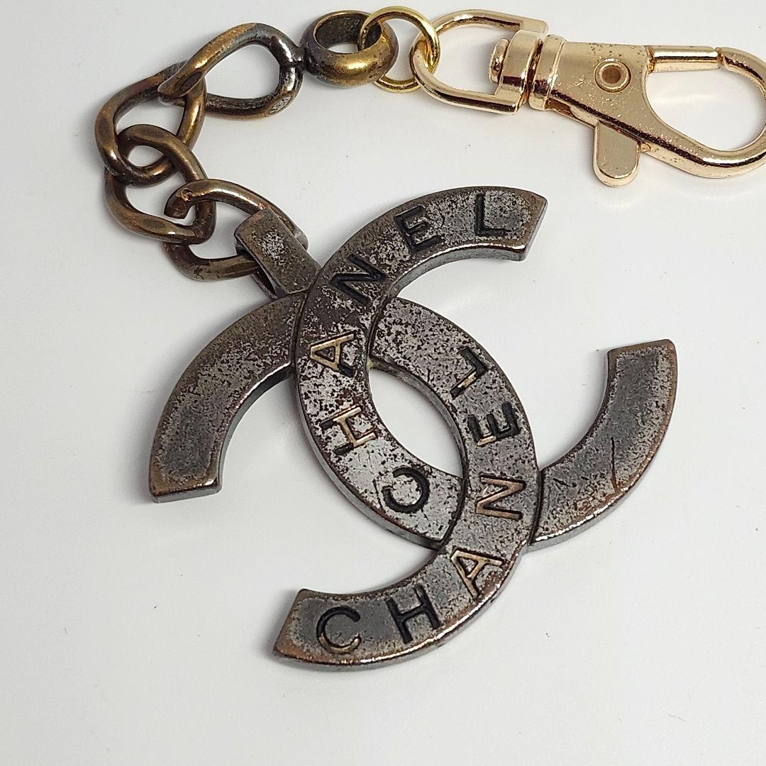 CHANEL シャネル バッグ チャーム ココマーク 98P チェーン メンズ