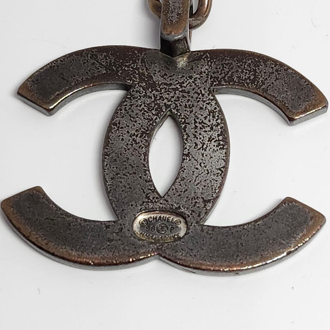 CHANEL シャネル バッグ チャーム ココマーク 98P チェーン メンズ