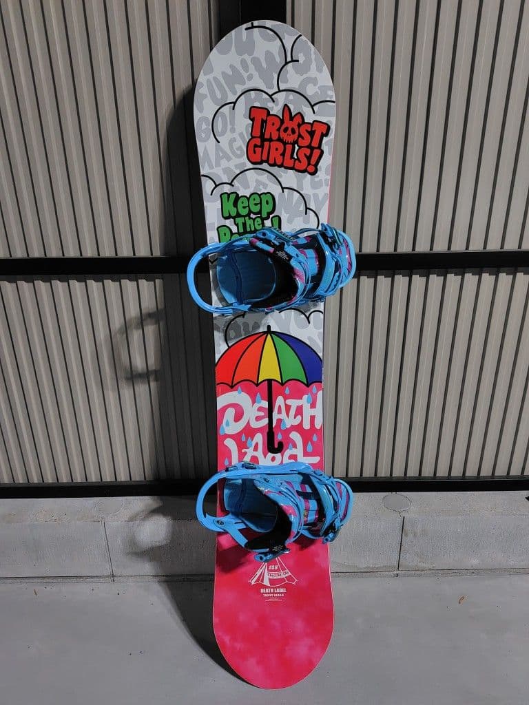 DEATH LABEL TRUST GIRLS 138cm+FLUXビンディング