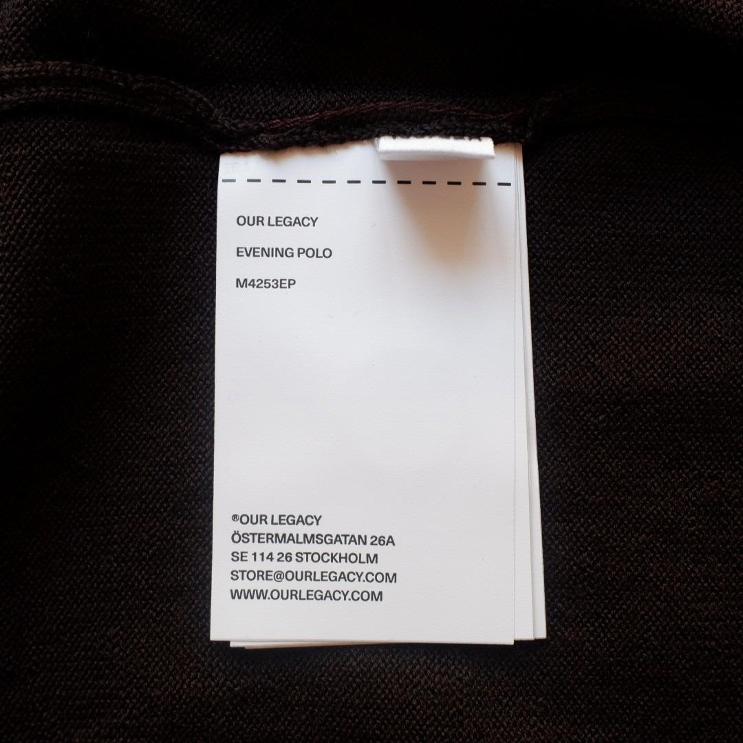 トップス OUR LEGACY EVENING POLO PUB ARGYLE 50